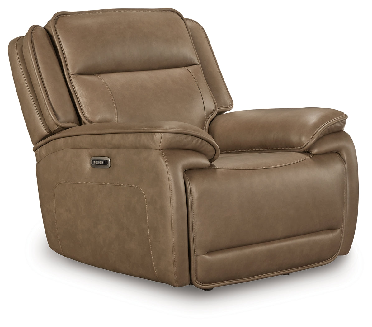 Glencroft Sahara Power Recliner by Ashley at Eve Furniture