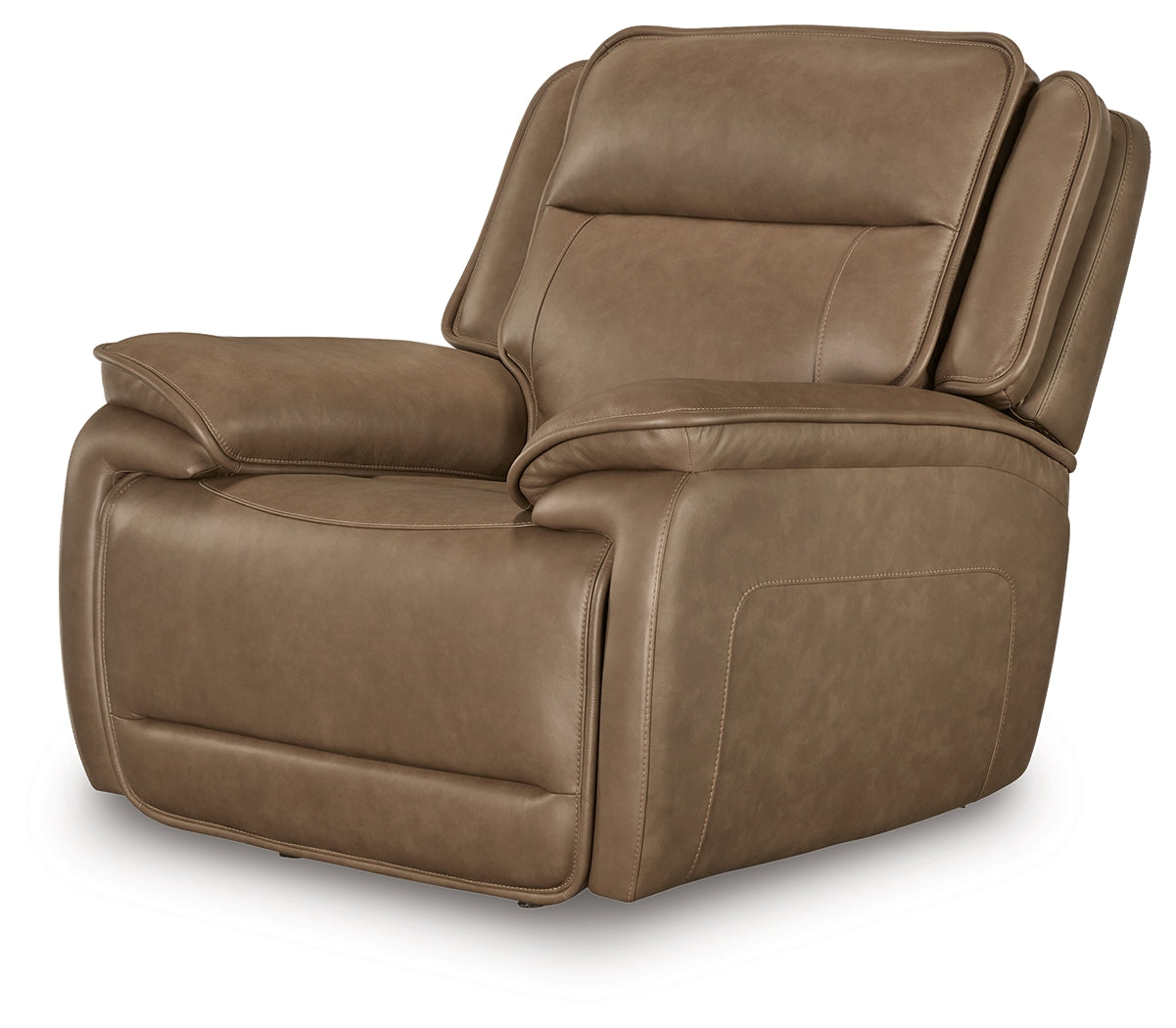 Glencroft Sahara Power Recliner by Ashley at Eve Furniture