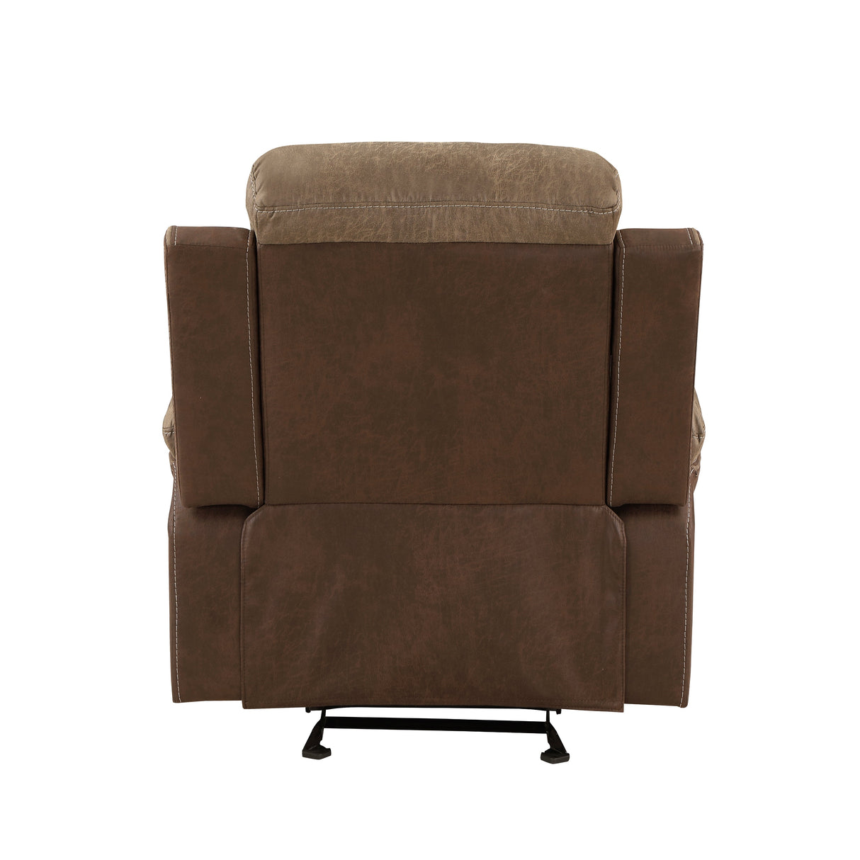 Glendale Brown Microfiber Double Reclining Living Room Set by Homelegance at Eve Furniture
