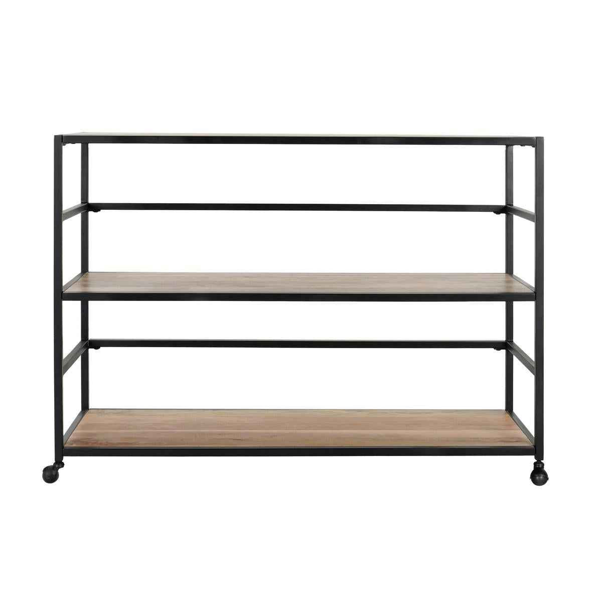 Glendora Black/Natural Rack by Classic Home at Eve Furniture