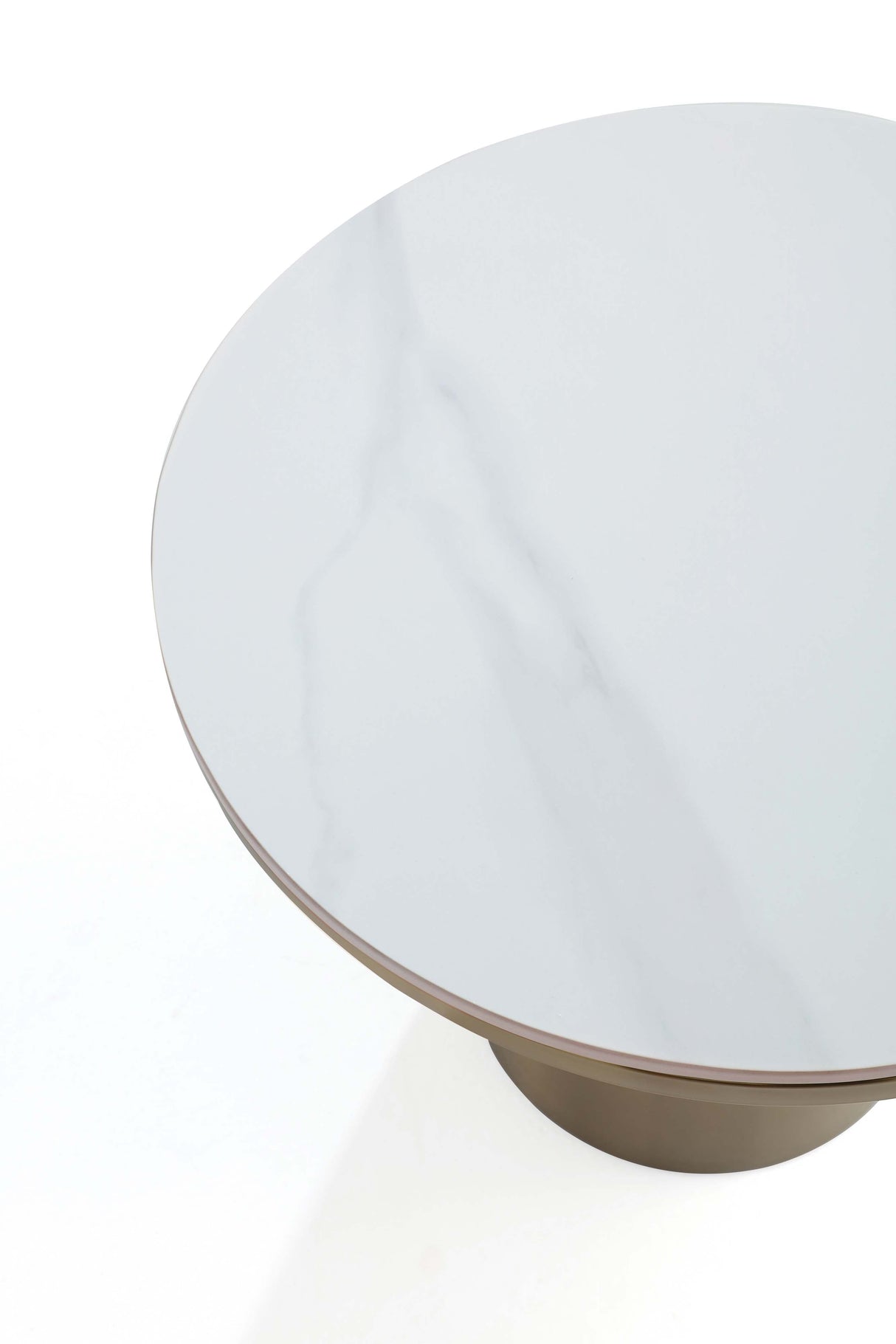 Glenn Coffee Table and End Table in Gold (set of 2) by Manhattan Comfort at Eve Furniture