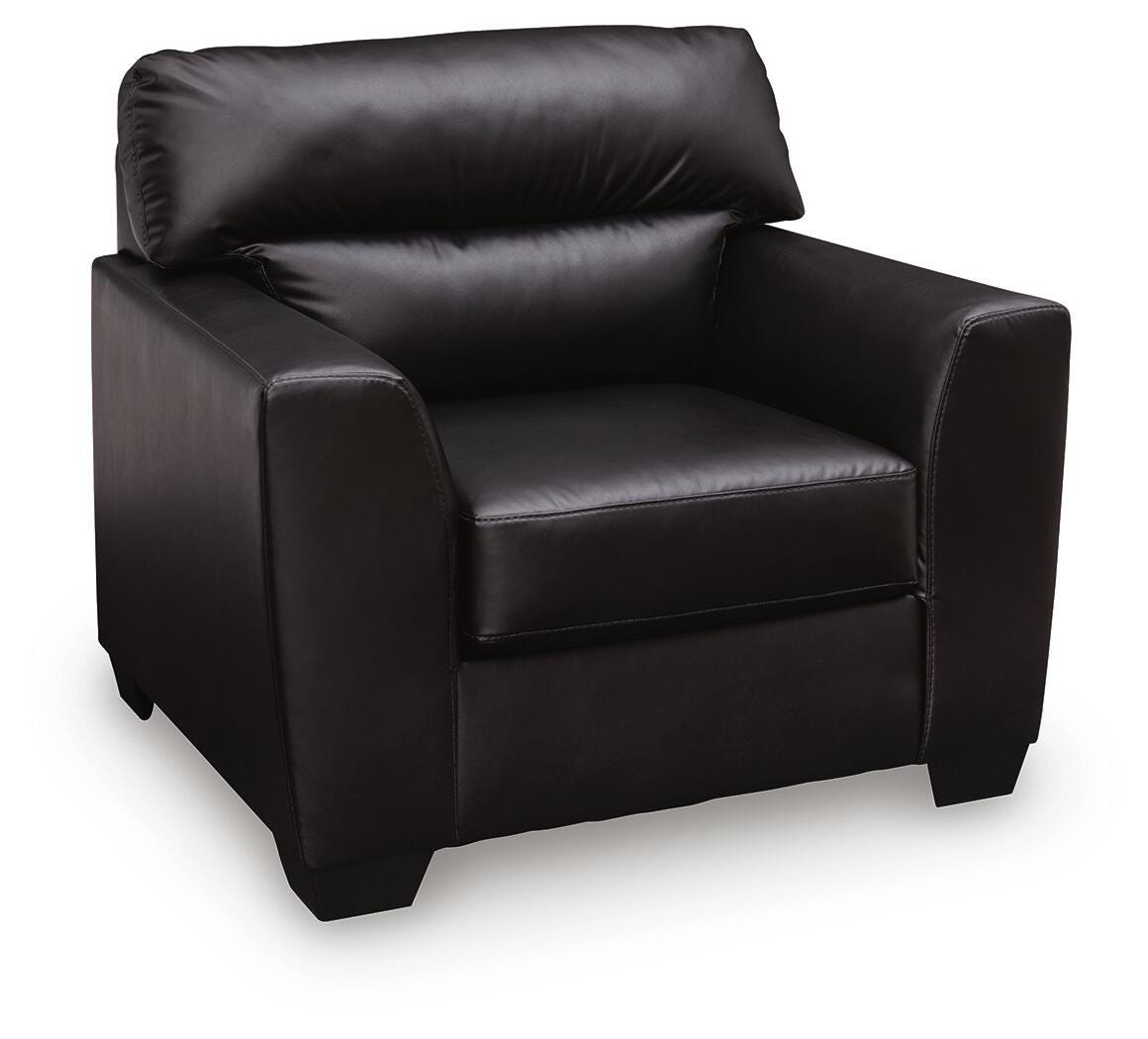 Glennbre Midnight Living Room Set by Ashley at Eve Furniture