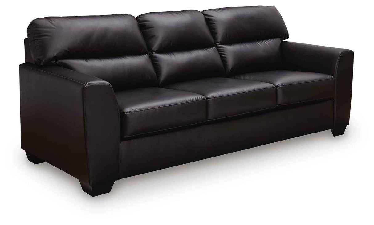 Glennbre Midnight Queen Sofa Sleeper by Ashley at Eve Furniture