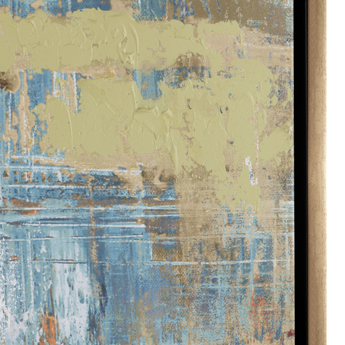 Go Green Blue/Green Canvas by Crestview at Eve Furniture