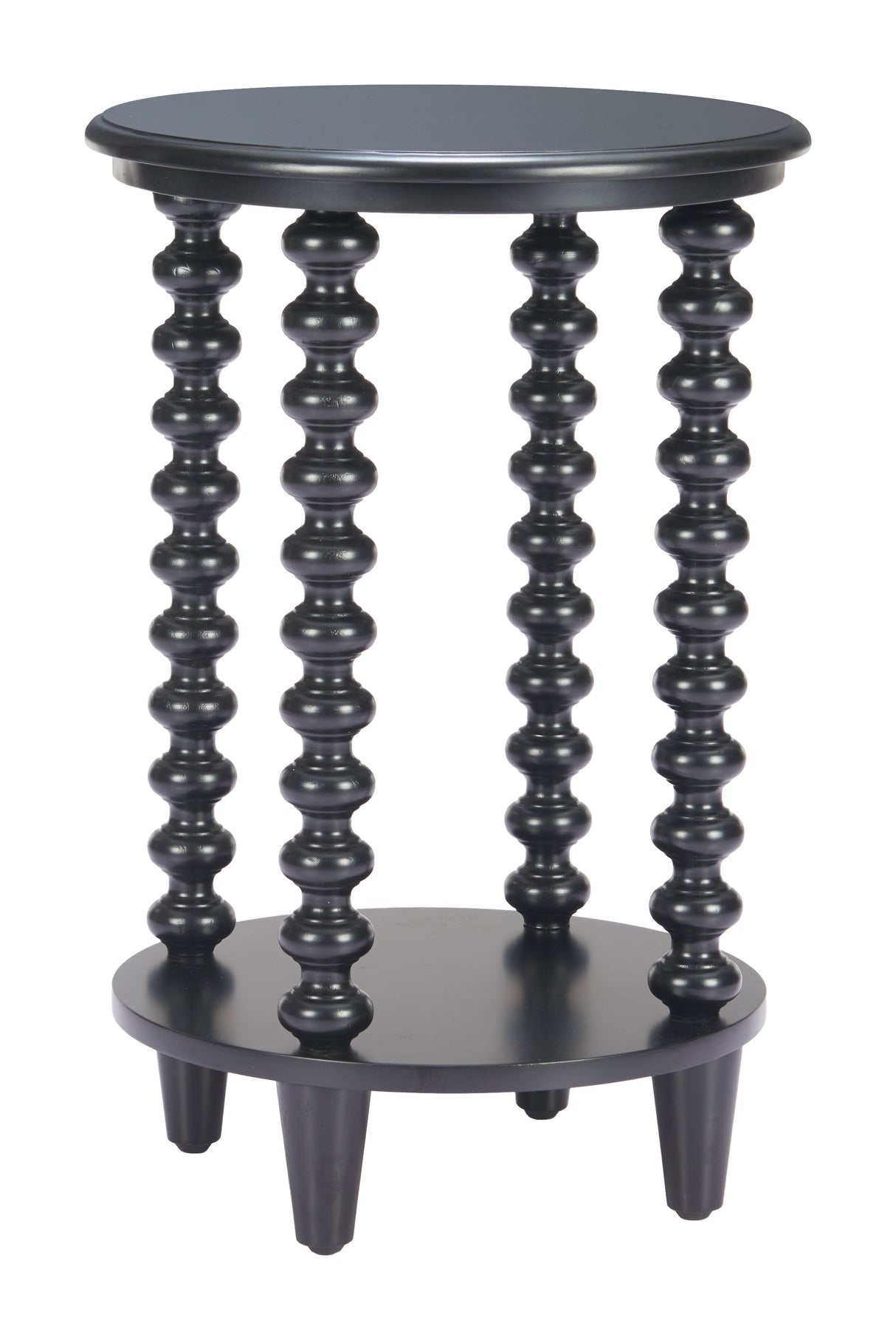 Gocce Black Side Table by Zuomod at Eve Furniture