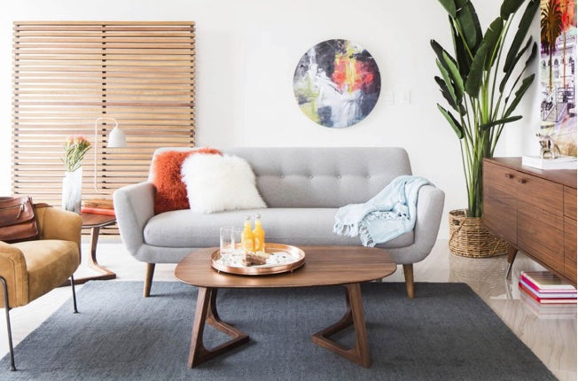 Godenza Coffee Table Small - Walnut by Moe's Home at Eve Furniture