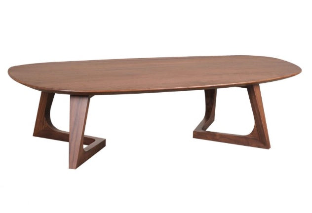 Godenza Coffee Table Small - Walnut by Moe's Home at Eve Furniture