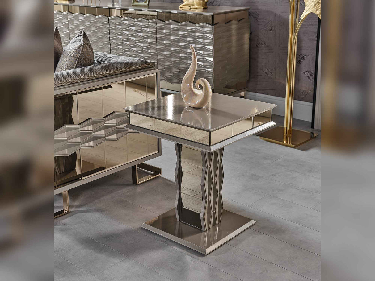 Gokce End Table by Furnia at Eve Furniture