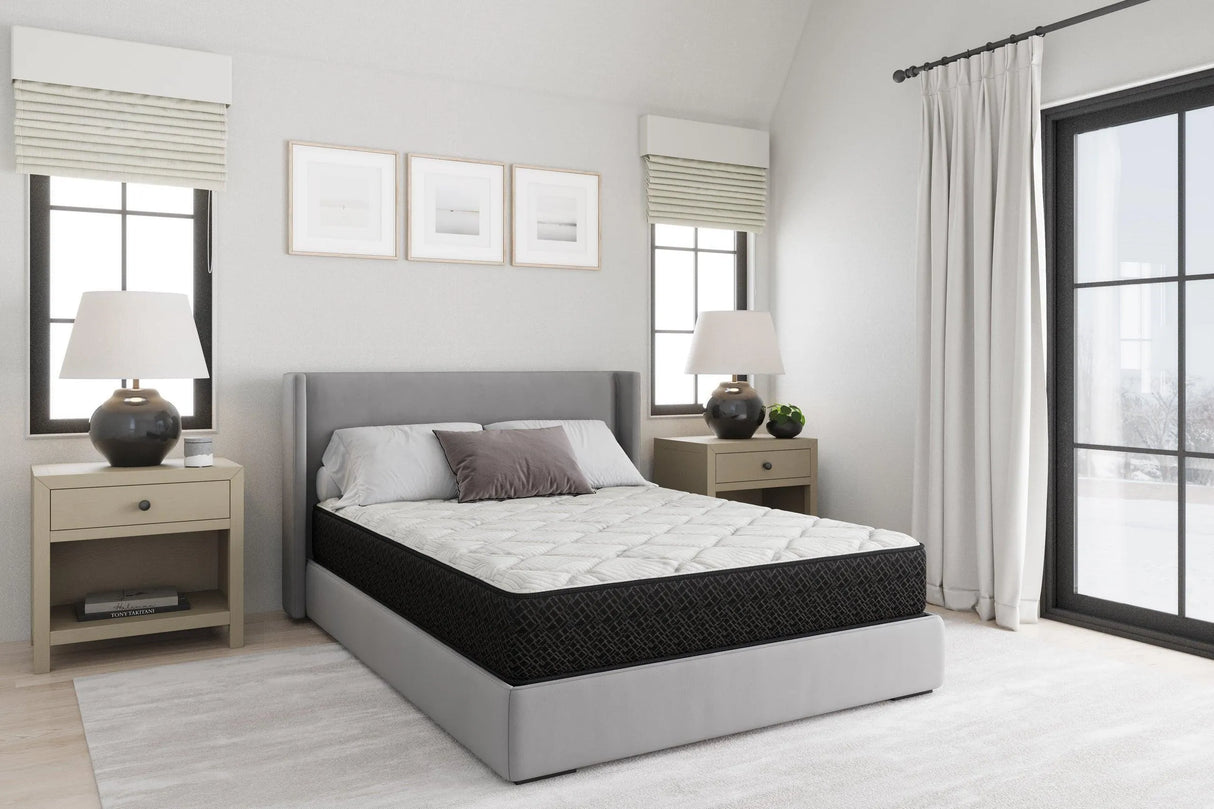 Gold 9" Innerspring King Mattress by Happy Homes at Eve Furniture