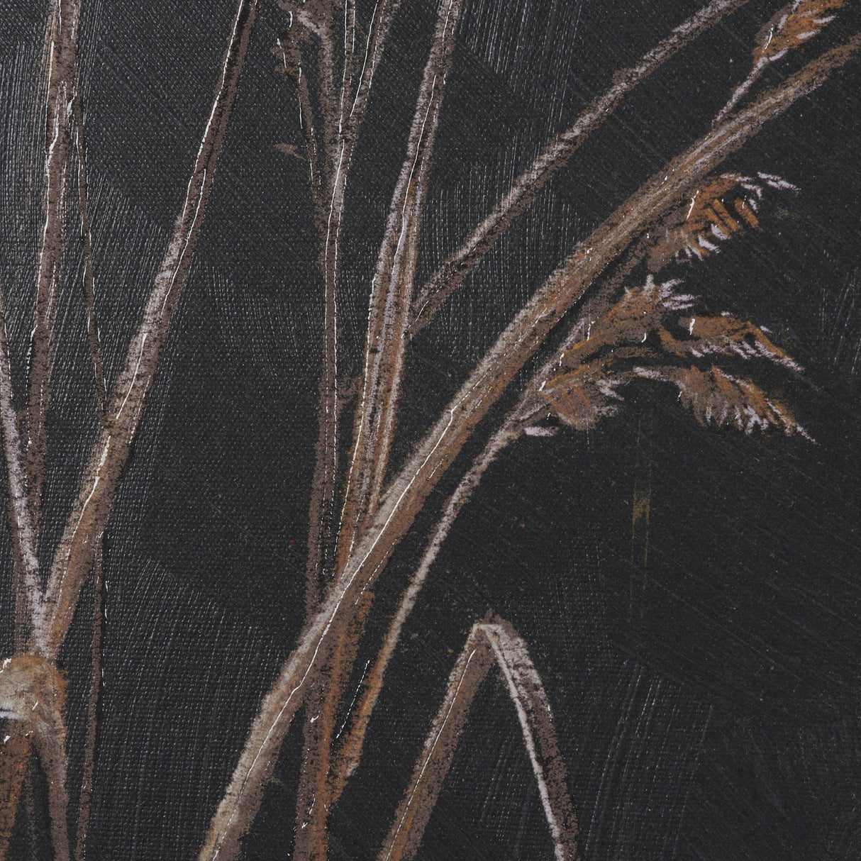 Golden Grasses II by Mercana Studio Hand Embelished Textured Framed Artwork Matted by Mercana at Eve Furniture