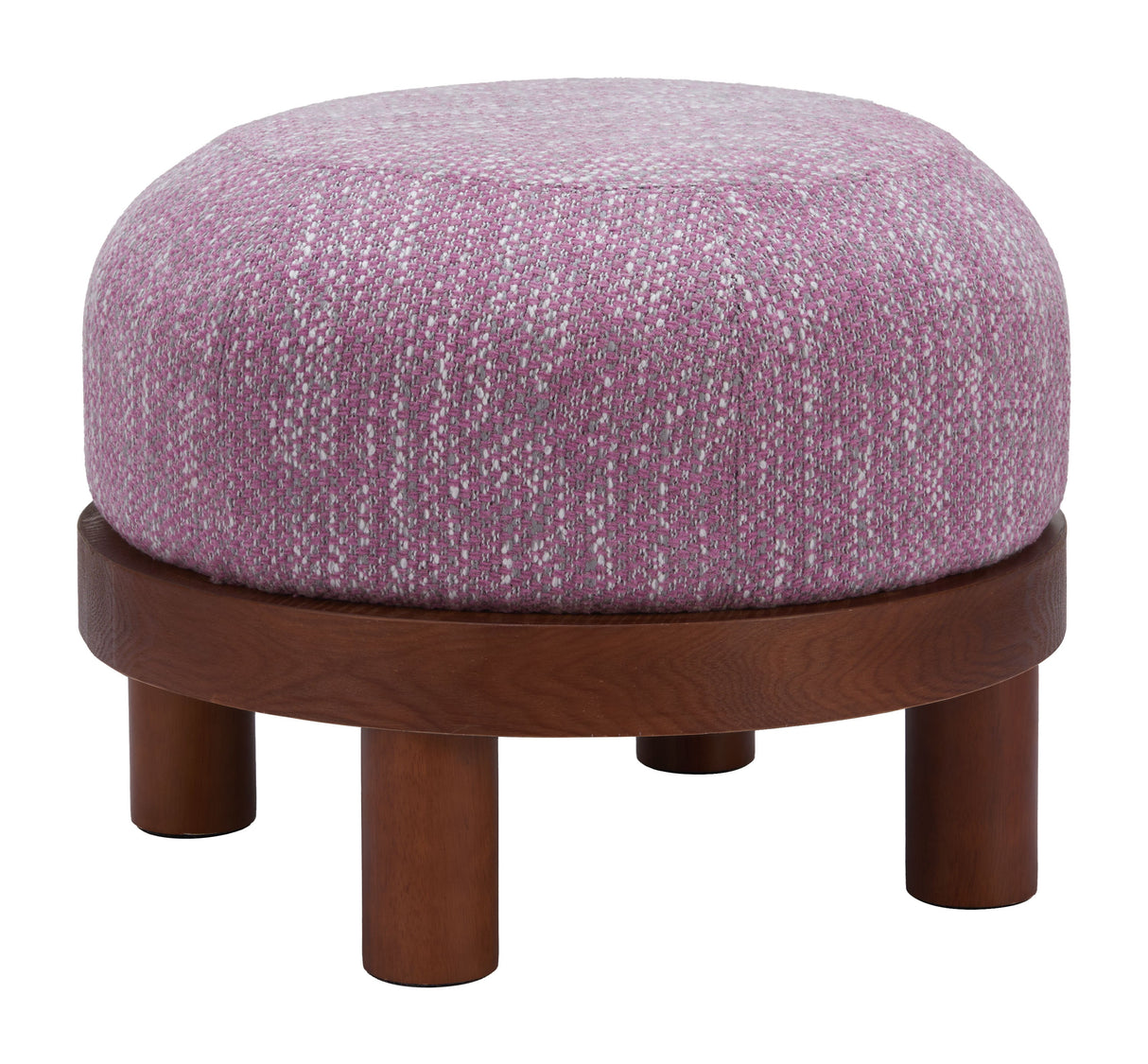 Gome Purple Ottoman Wisteria by Zuomod at Eve Furniture