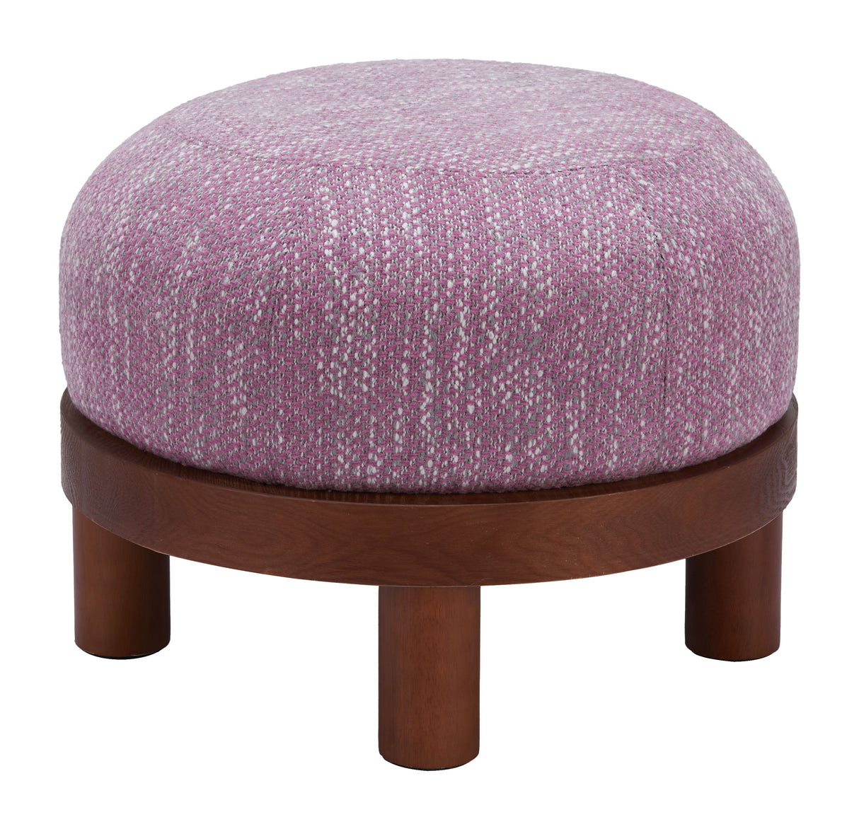Gome Purple Ottoman Wisteria by Zuomod at Eve Furniture
