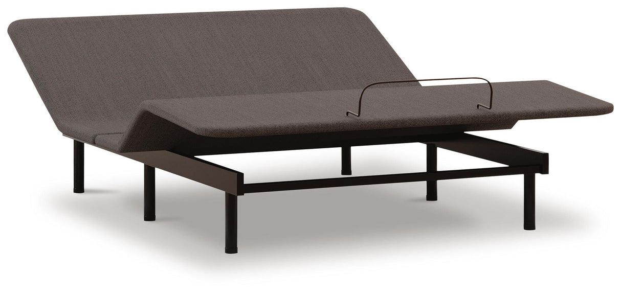 Good Charcoal Gray California King Head & Foot Adjustable Base by ASHLEY FURNITURE at Eve Furniture