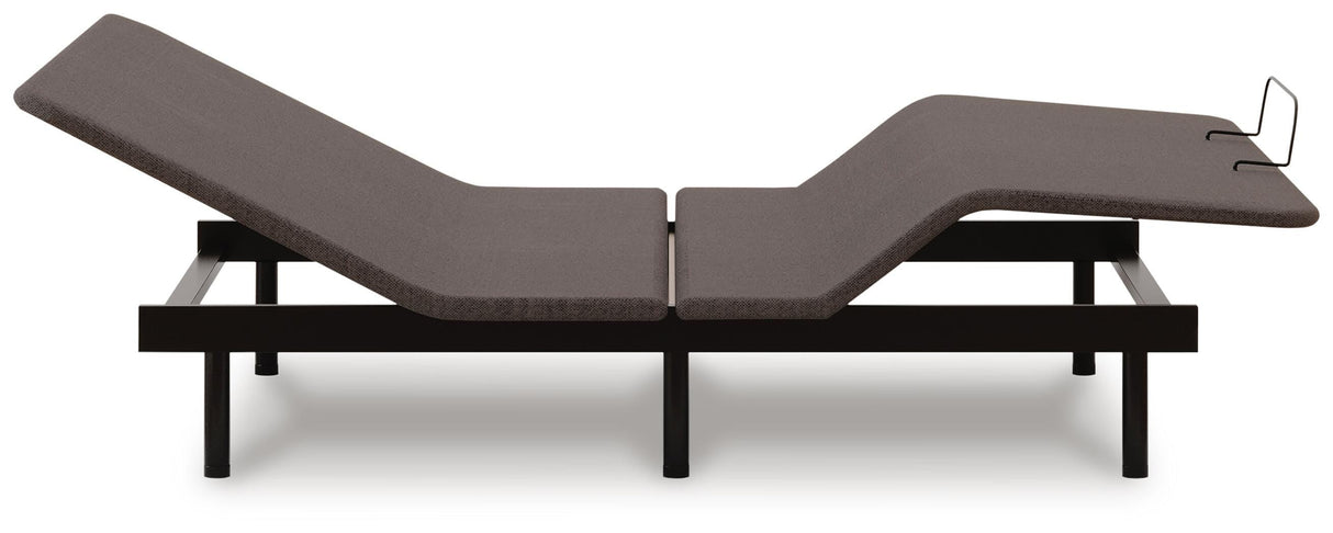 Good Charcoal Gray California King Head & Foot Adjustable Base by ASHLEY FURNITURE at Eve Furniture