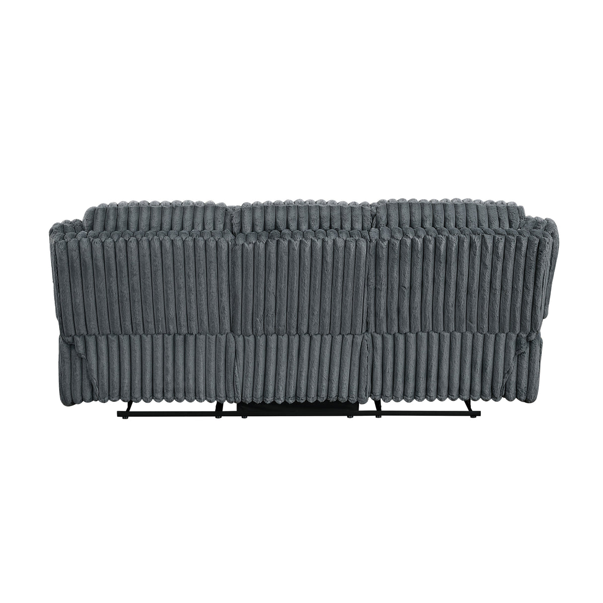Goodland Dark Gray Double Reclining Living Room Set by Homelegance at Eve Furniture