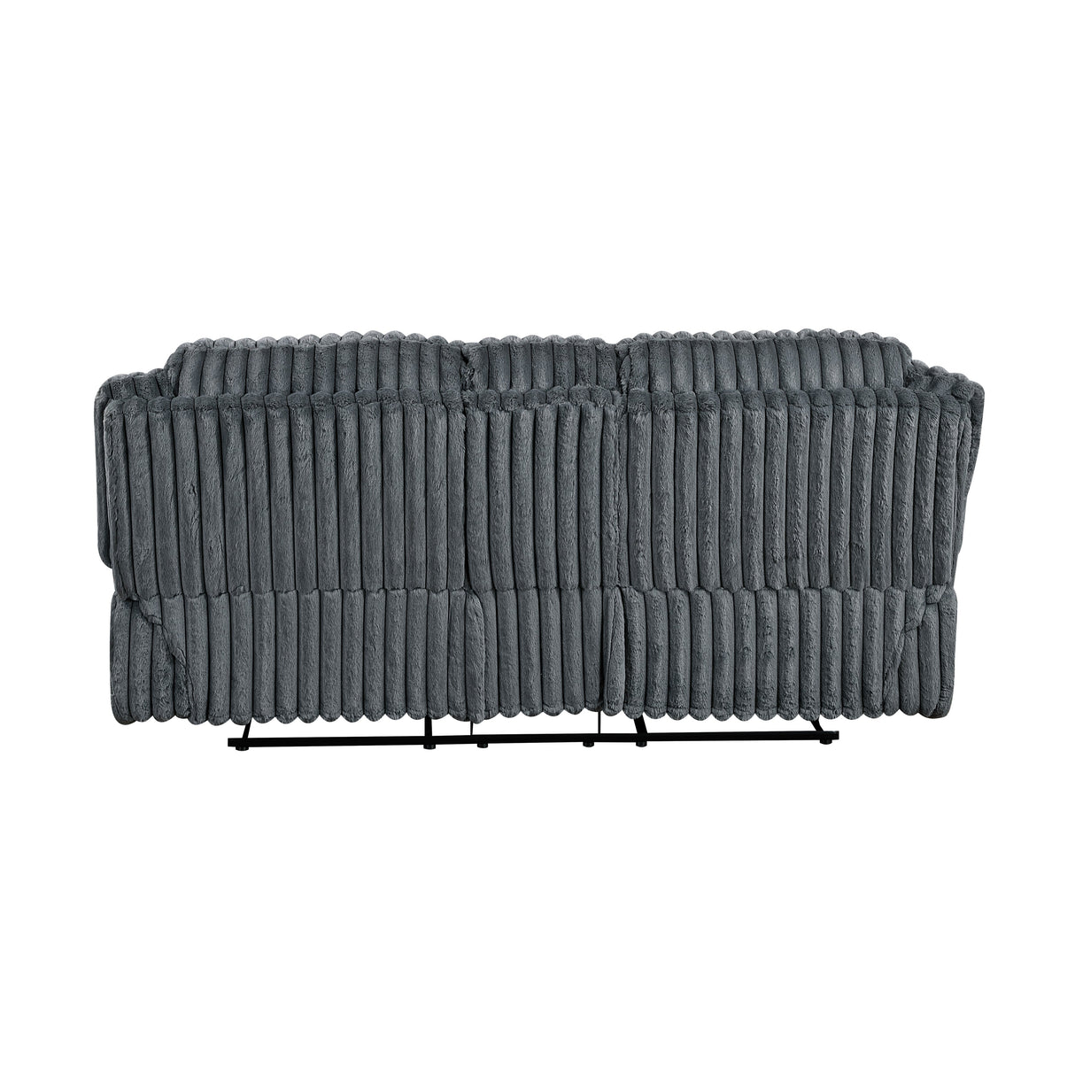 Goodland Dark Gray Double Reclining Living Room Set by Homelegance at Eve Furniture