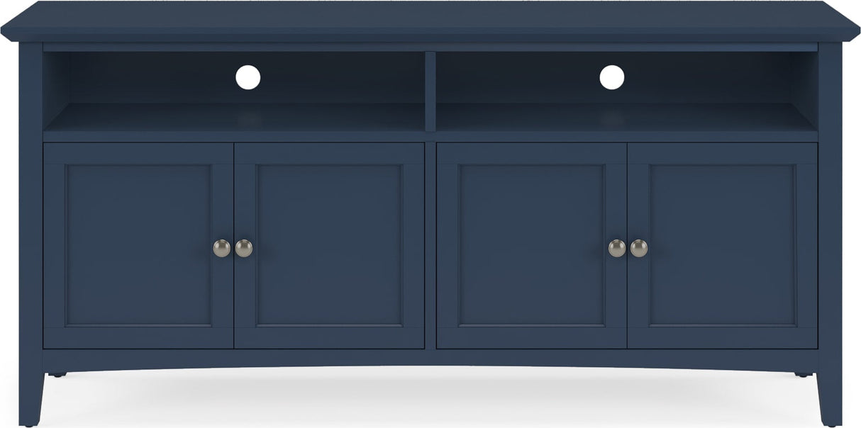 Grace Blueberry Entertainment Console 64W by Modus Furniture at Eve Furniture