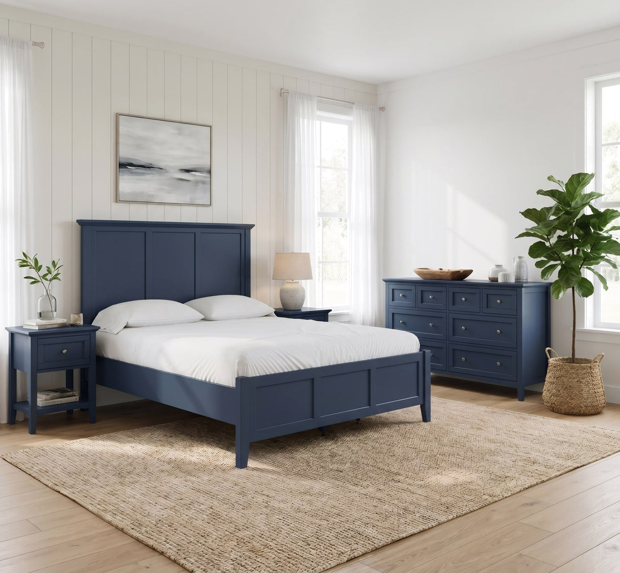 Grace Blueberry Six Drawer Dresser