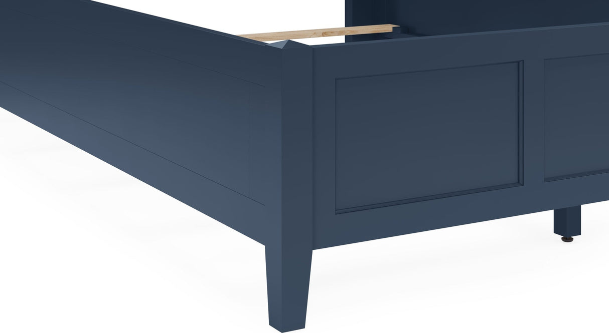 Grace Blueberry Twin Panel Bed by Modus Furniture at Eve Furniture