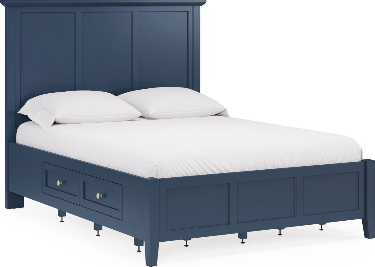 Grace Blueberry Twin Storage Bed by Modus Furniture at Eve Furniture