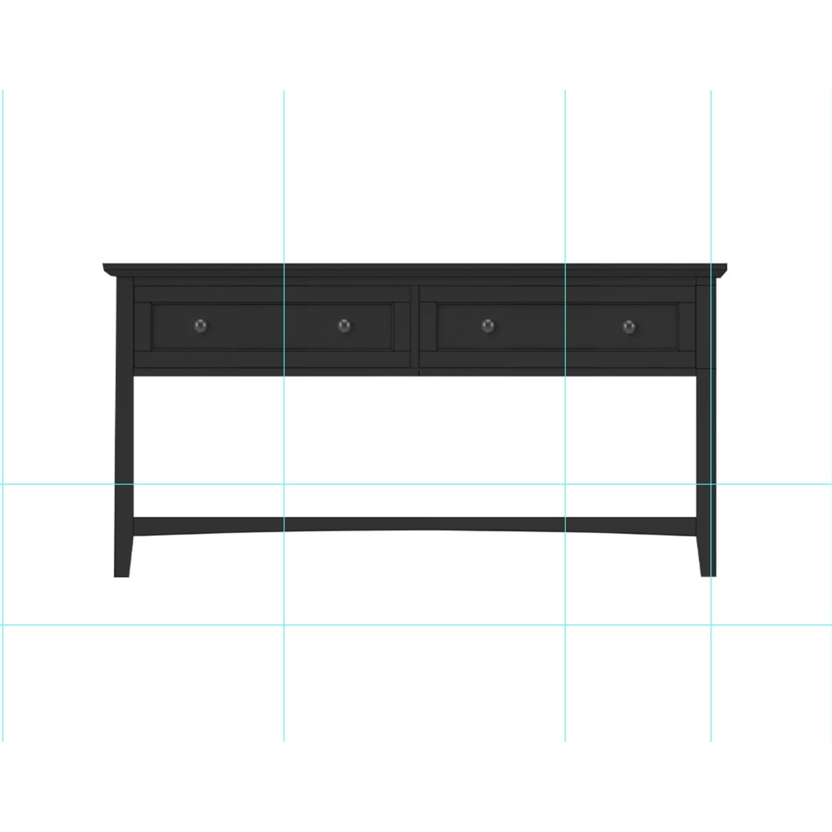 Grace Console Tbl - Rvn by Modus Furniture at Eve Furniture