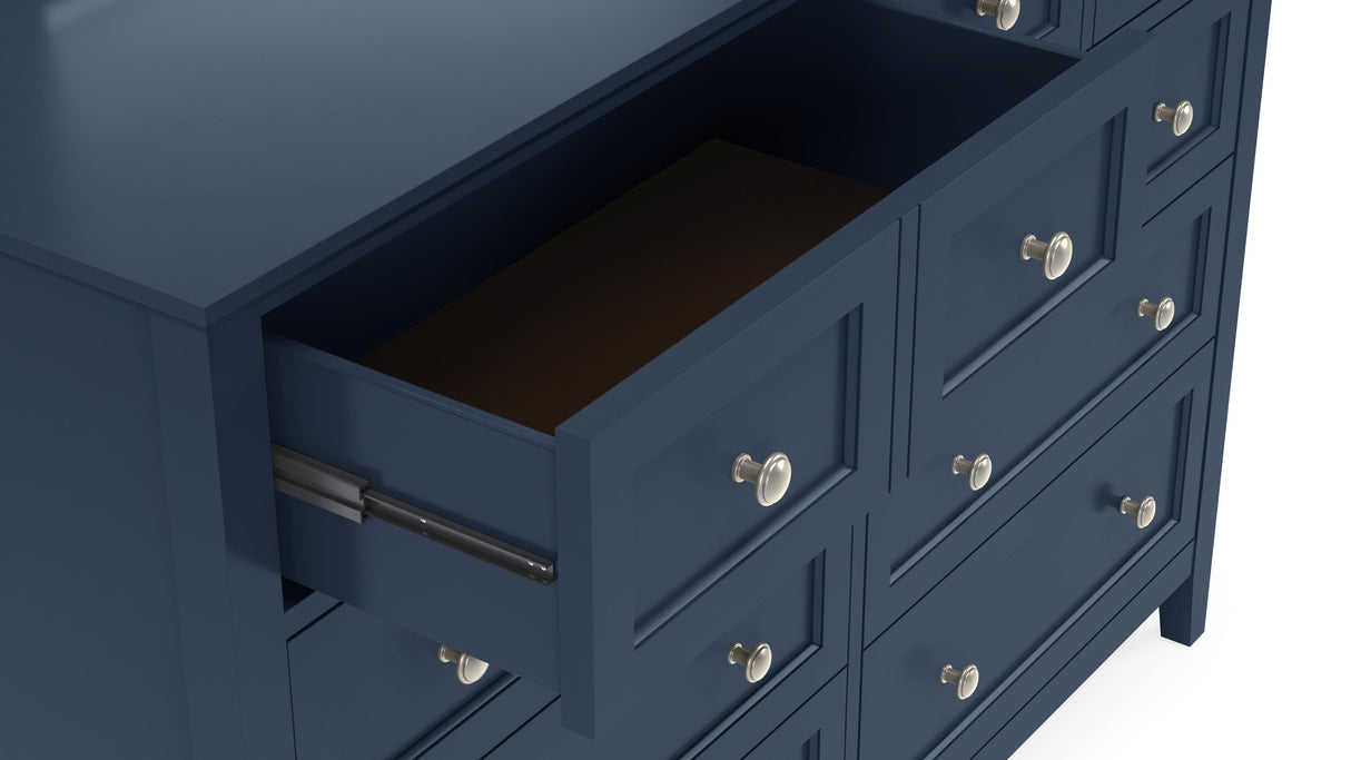 Grace Eight Drawer Dresser in Blueberry by Modus Furniture at Eve Furniture