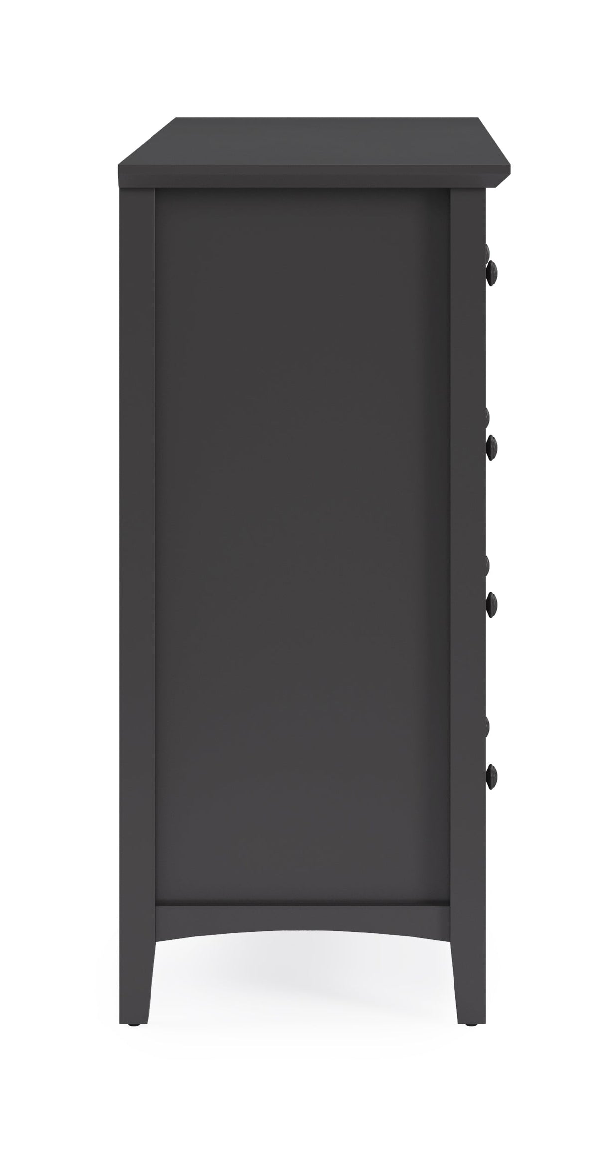 Grace Eight Drawer Dresser in Raven Black by Modus Furniture at Eve Furniture