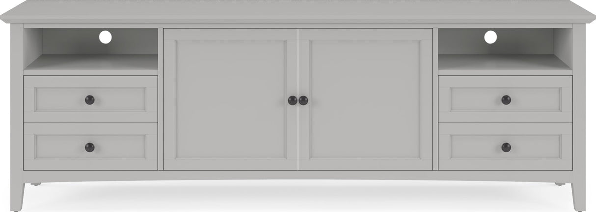 Grace Elephant Grey Entertainment Console 84W by Modus Furniture at Eve Furniture