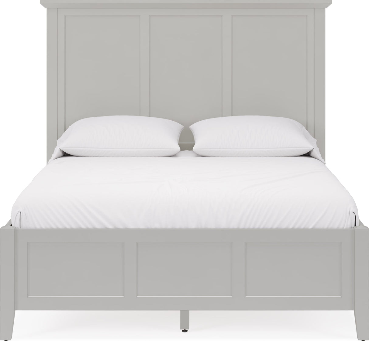 Grace Elephant Grey Twin Panel Bed by Modus Furniture at Eve Furniture