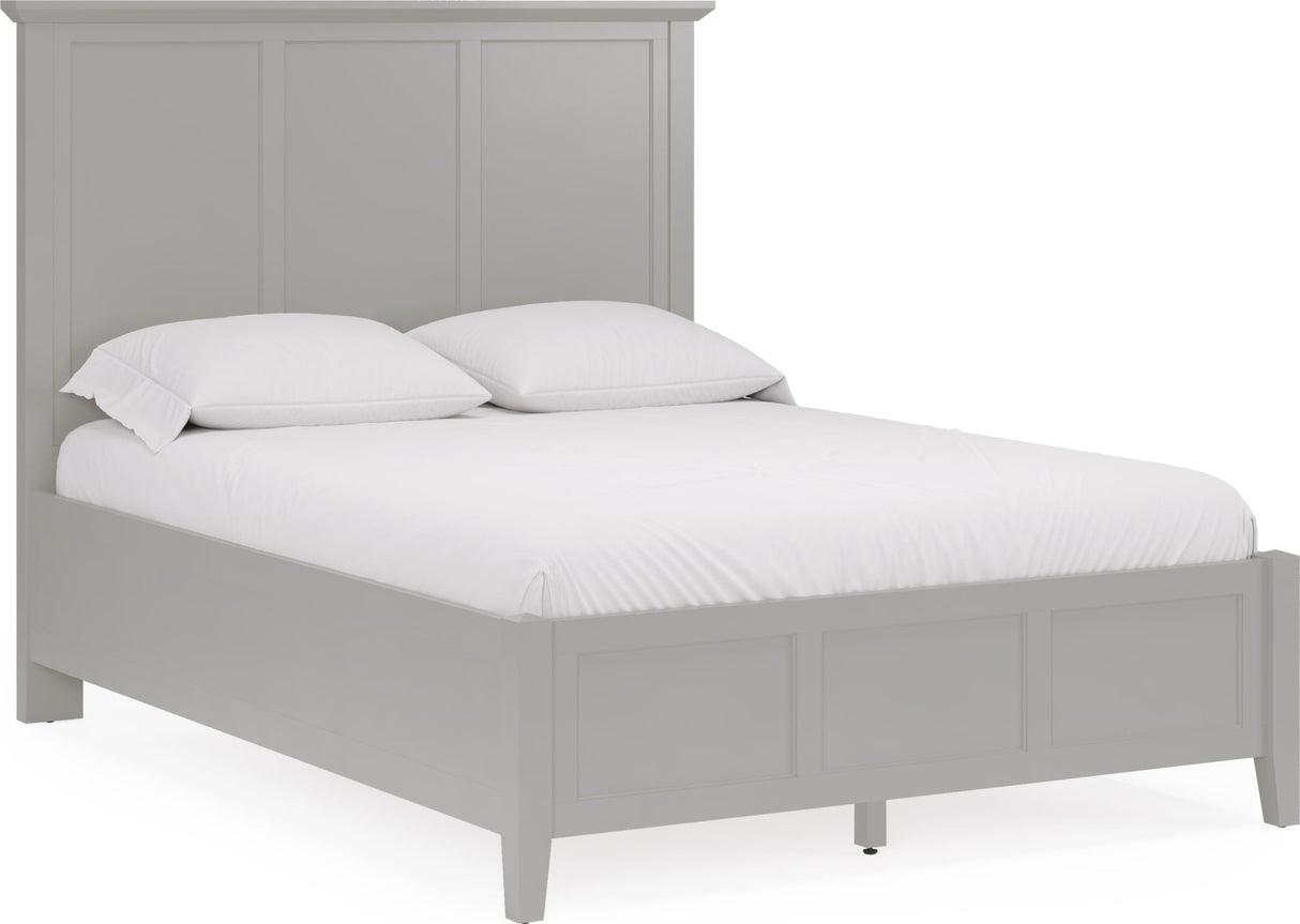 Grace Elephant Grey Twin Panel Bed by Modus Furniture at Eve Furniture