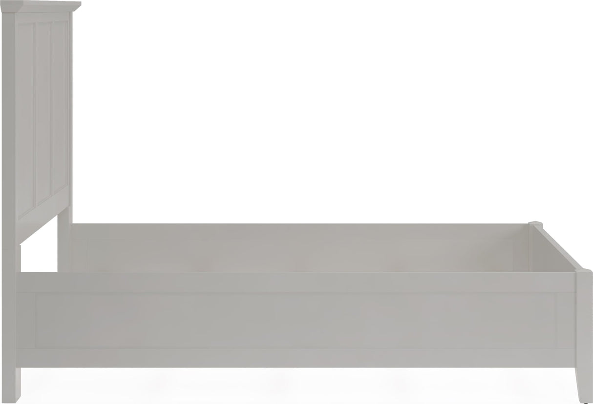 Grace Elephant Grey Twin Panel Bed by Modus Furniture at Eve Furniture