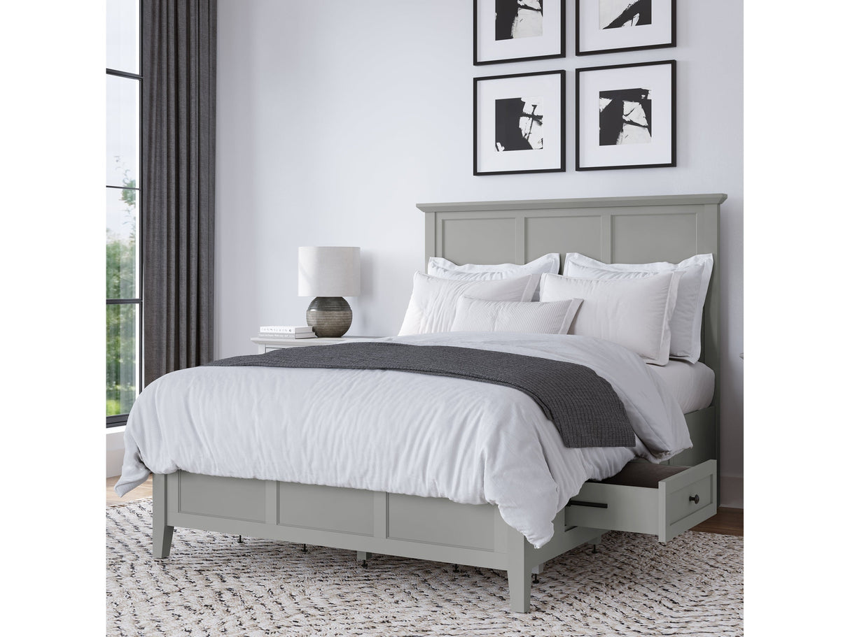 Grace Elephant Grey Twin Storage Bed by Modus Furniture at Eve Furniture