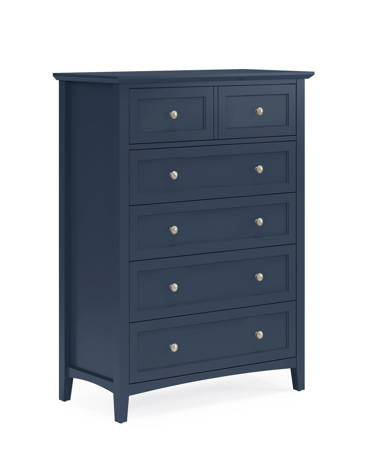 Grace Five Drawer Chest in Blueberry by Modus Furniture at Eve Furniture