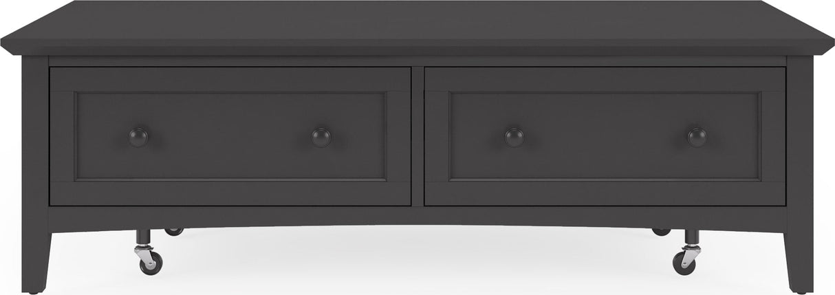 Grace Raven Rectangle Coffee Table by Modus Furniture at Eve Furniture