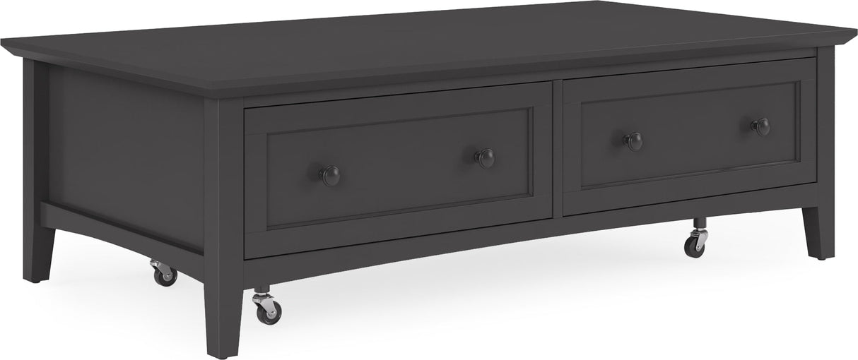 Grace Raven Rectangle Coffee Table by Modus Furniture at Eve Furniture