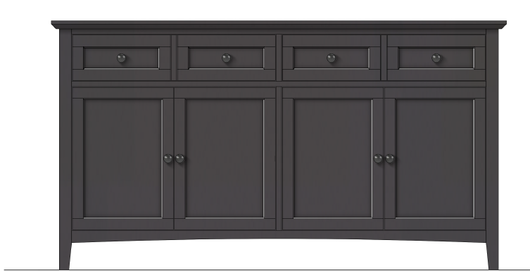 Grace Raven Sideboard by Modus Furniture at Eve Furniture