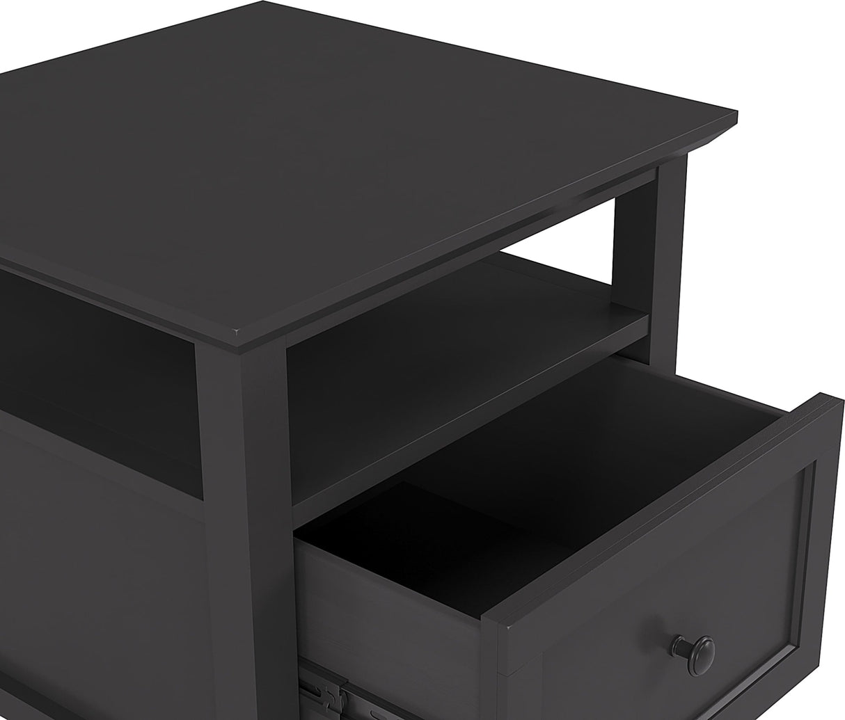 Grace Raven Square End Table by Modus Furniture at Eve Furniture