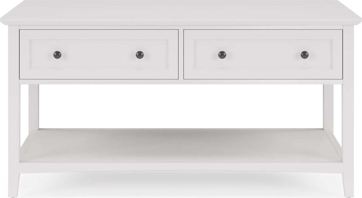 Grace Snowfall Console Table by Modus Furniture at Eve Furniture