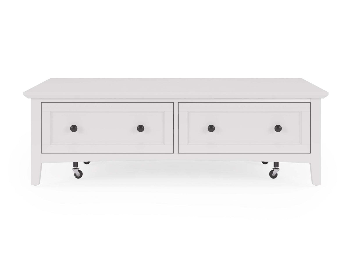 Grace Snowfall Rectangle Coffee Table by Modus Furniture at Eve Furniture