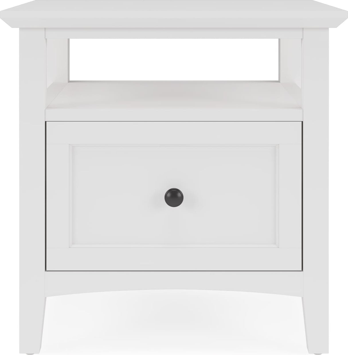Grace Snowfall Square End Table by Modus Furniture at Eve Furniture