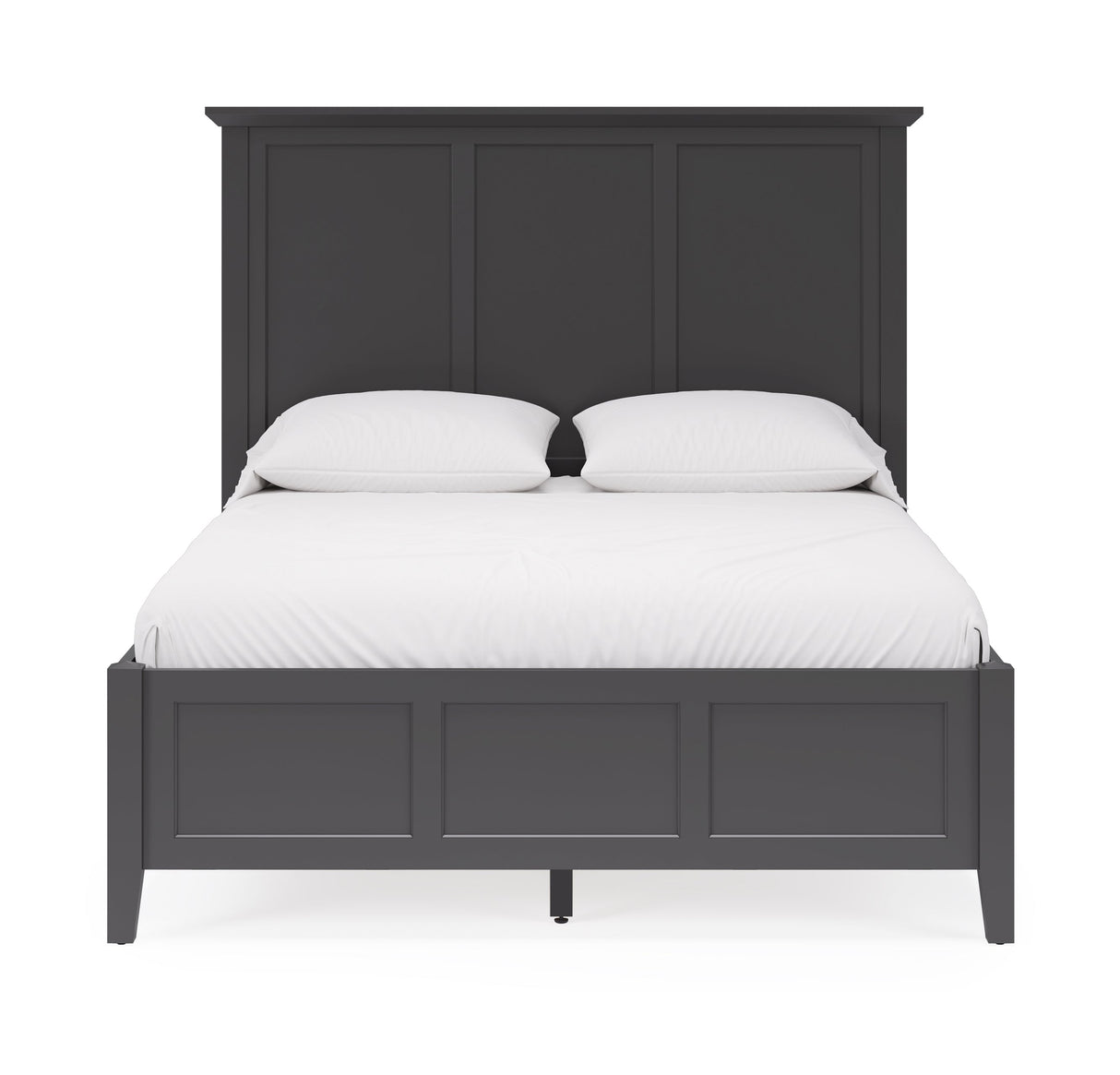 Grace Three Full Panel Bed in Raven Black by Modus Furniture at Eve Furniture