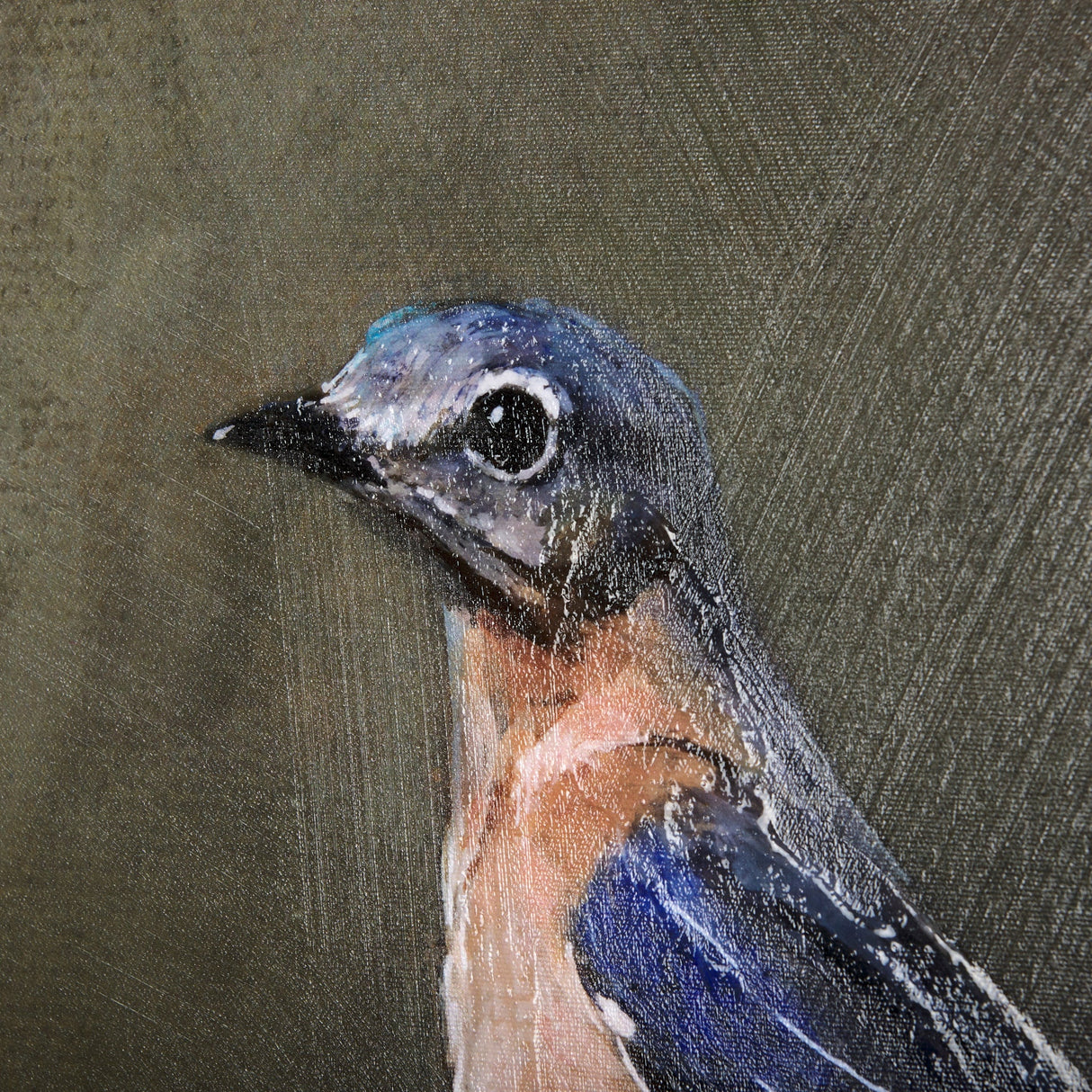 Graceful Poise II (Eastern Bluebird) by Mercana at Eve Furniture