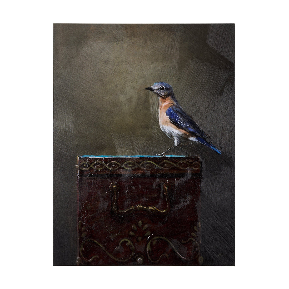 Graceful Poise II (Eastern Bluebird) by Mercana at Eve Furniture