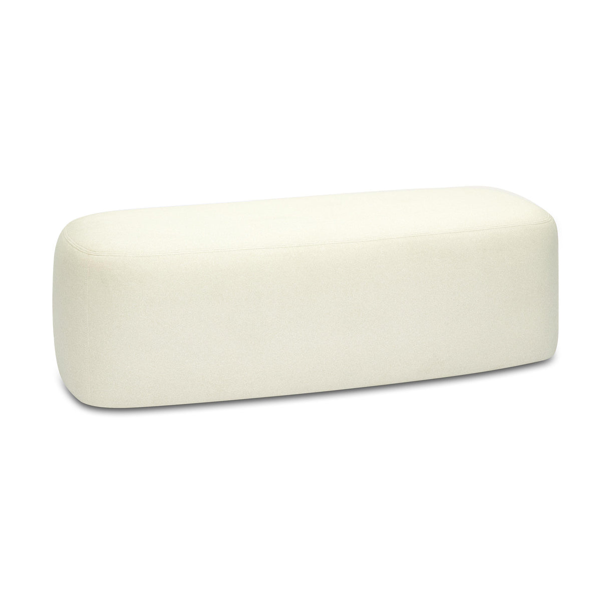 Graceland Faux Mohair Bench by TOV Furniture at Eve Furniture