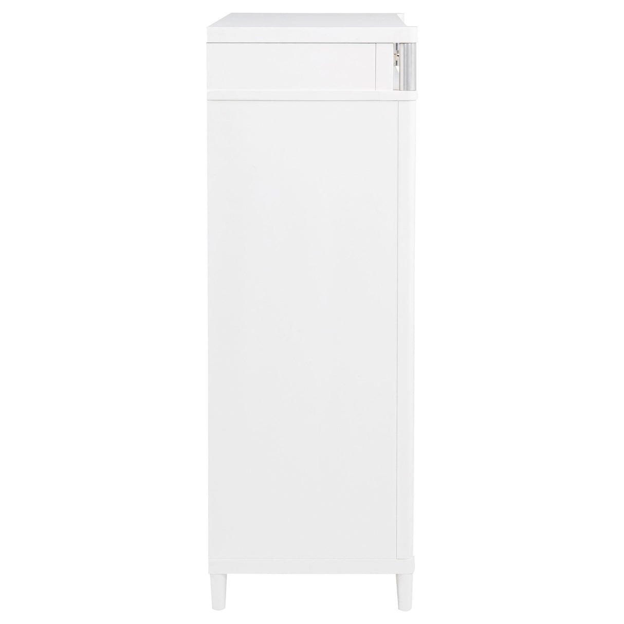 Gracemont White 5-Drawer Bedroom Chest of Drawers by Coaster at Eve Furniture
