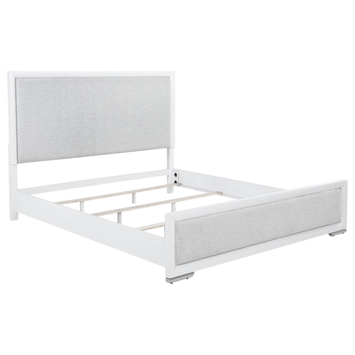 Gracemont White 5-Piece Eastern King Bedroom Set by Coaster at Eve Furniture