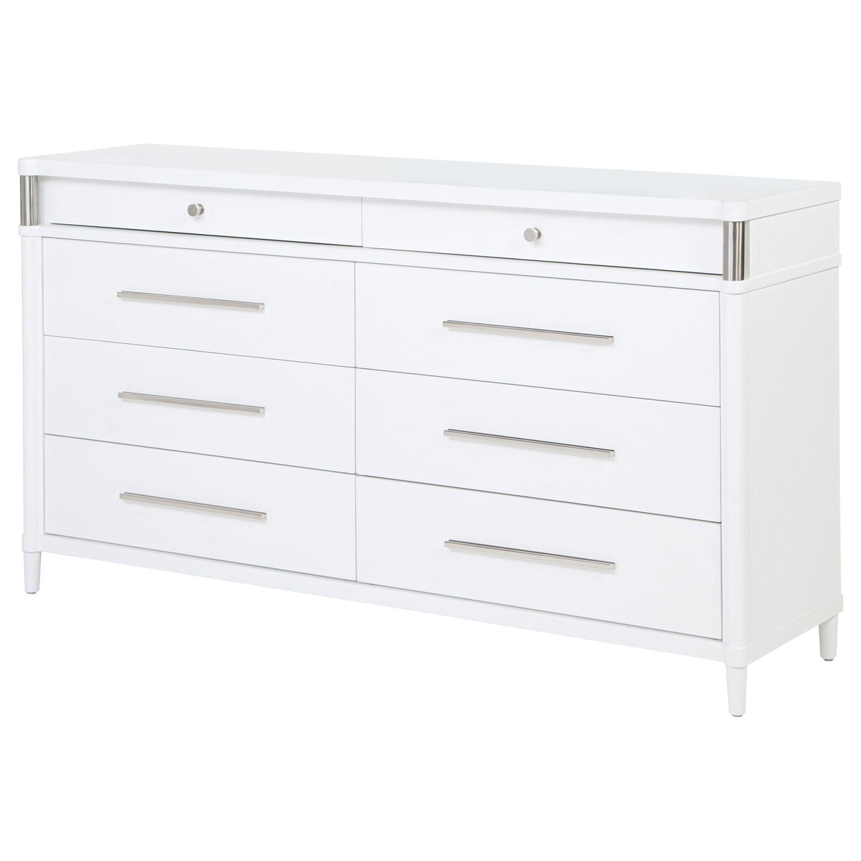 Gracemont White 8-Drawer Bedroom Dresser Cabinet by Coaster at Eve Furniture