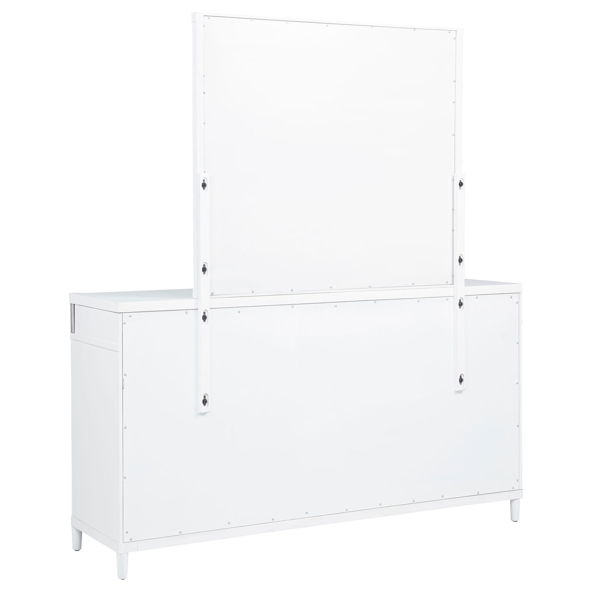 Gracemont White 8-drawer Bedroom Dresser with Mirror by Coaster at Eve Furniture