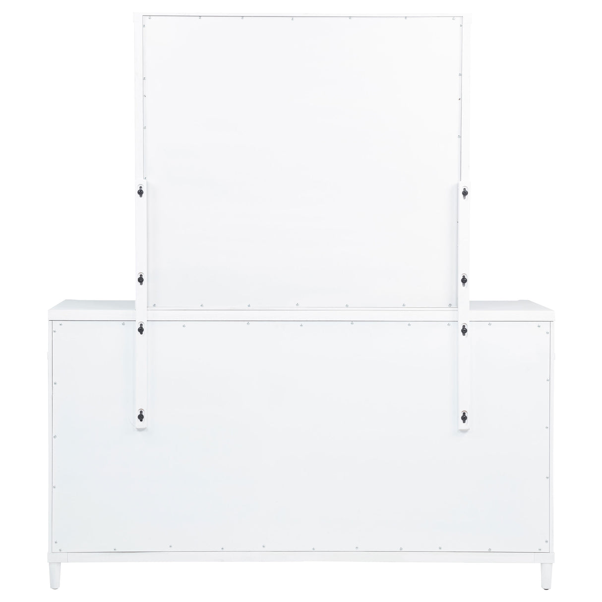 Gracemont White 8-drawer Bedroom Dresser with Mirror by Coaster at Eve Furniture