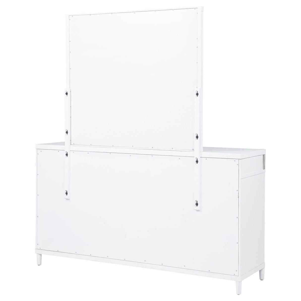 Gracemont White 8-drawer Bedroom Dresser with Mirror by Coaster at Eve Furniture